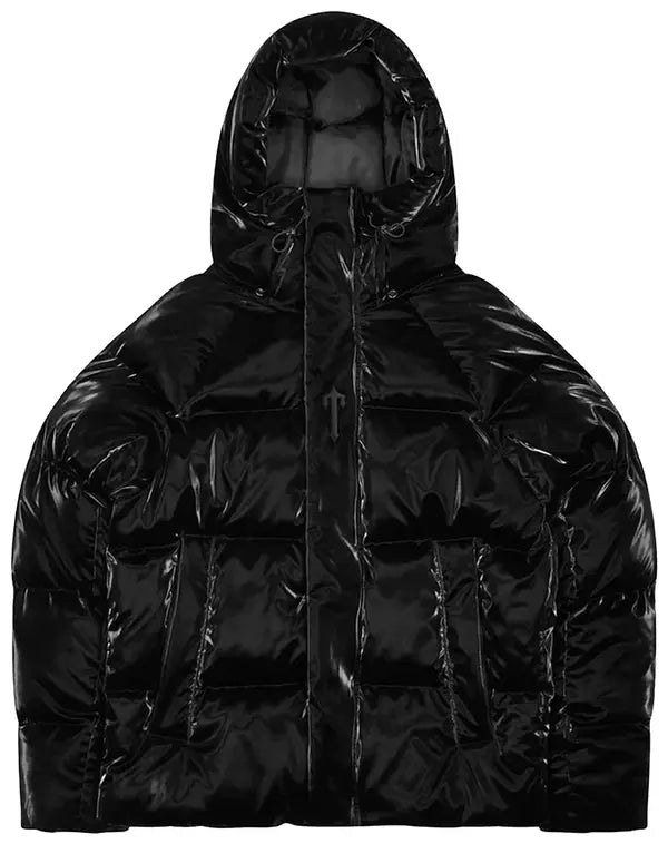 Trapstar Irongate Arch Puffer Jacket 'Gloss Black'