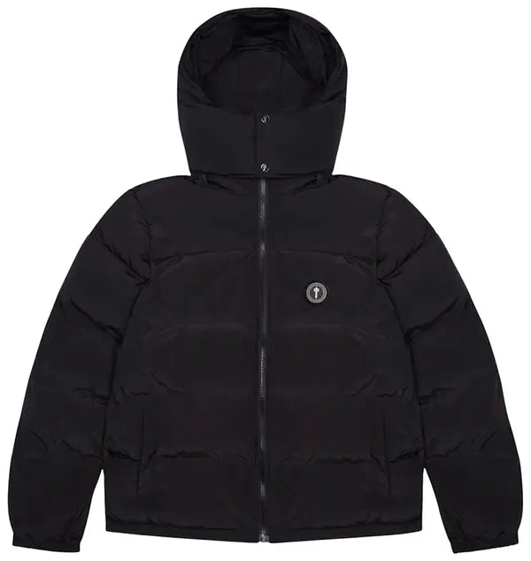 Trapstar Irongate Detachable Hooded Puffer Jacket 'Black'